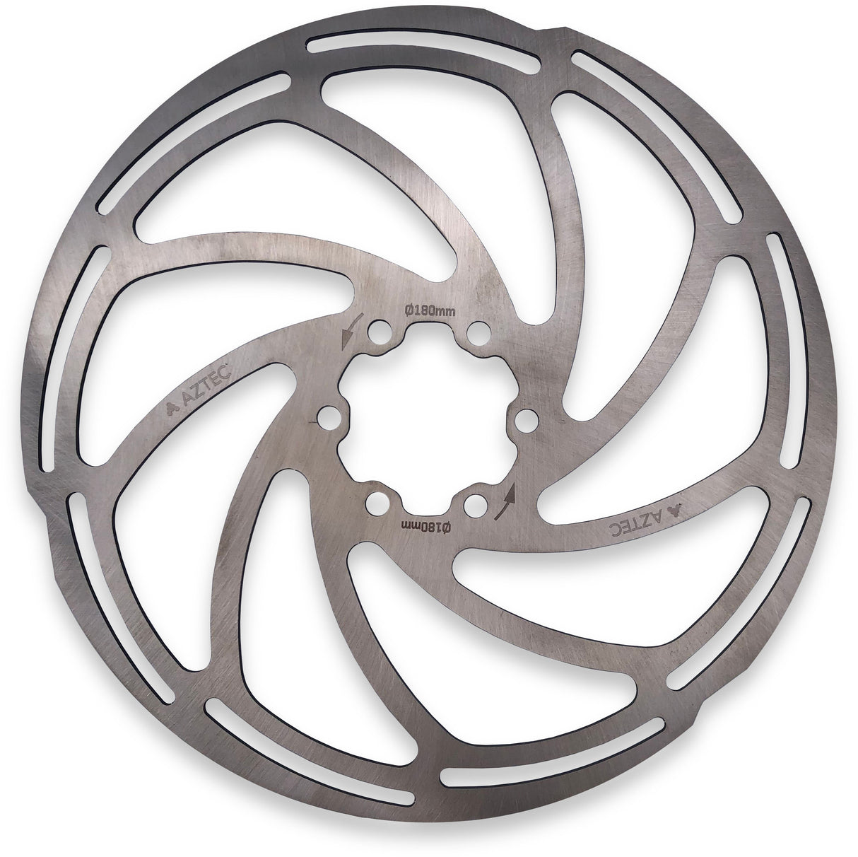 Aztec Stainless Steel 6 Bolt Brake Rotor/Disc