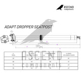 Ascend Components Adapt Dropper Post