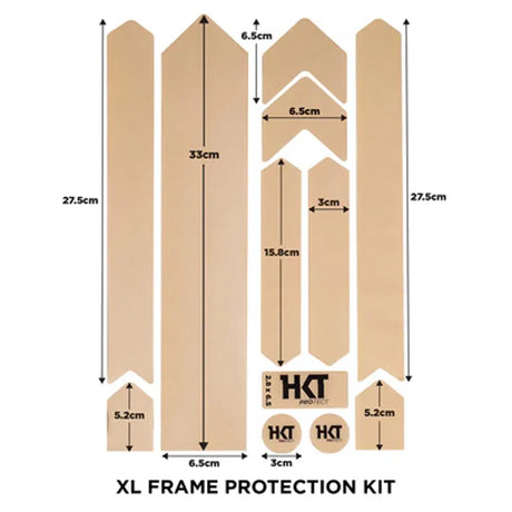 HKT Standard Frame Protection Kit Clear