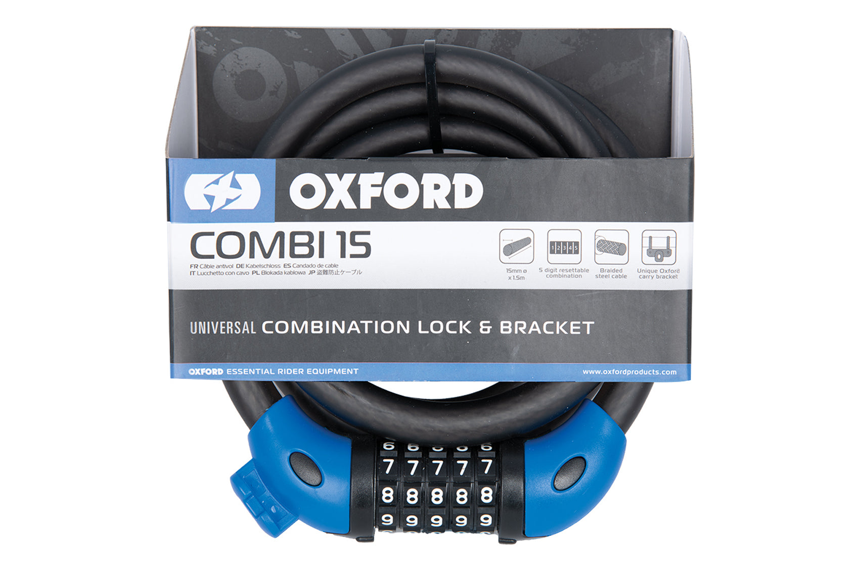 Oxford Combi 15 Lock – 15mm X 1.5mm