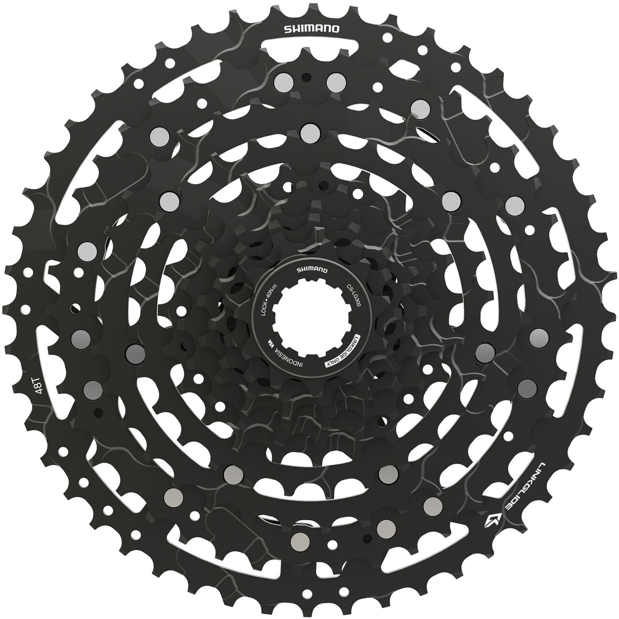 Shimano Cues CS-LG300-10 Link Glide 10 Speed Cassette