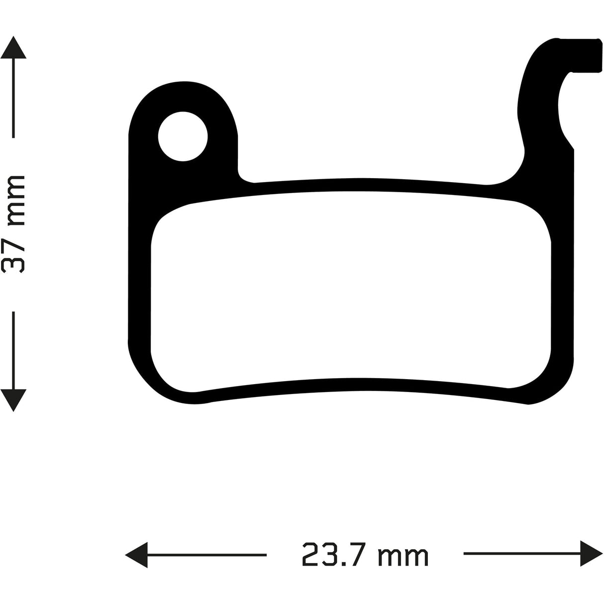 Aztec Shimano M965 XTR / M966 Brake Pads