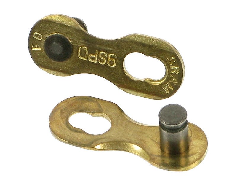 SRAM 9 Speed Chain Link Power Link Gold