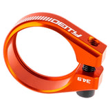 Deity circuit seat post clamp uk wheelie bike shop poole Dorset orange