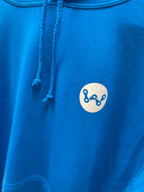 Wheelie Blue Hoodie