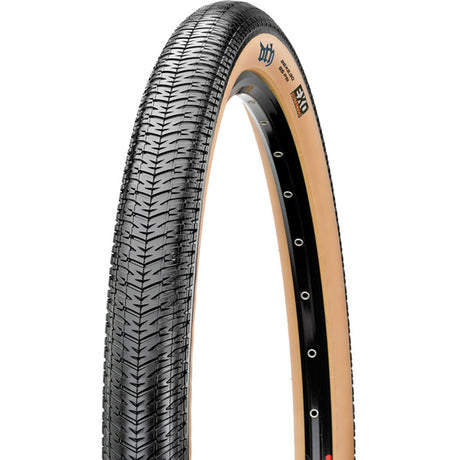 Maxxis dth jump bike tyre uk wheelie bike shop tan wall