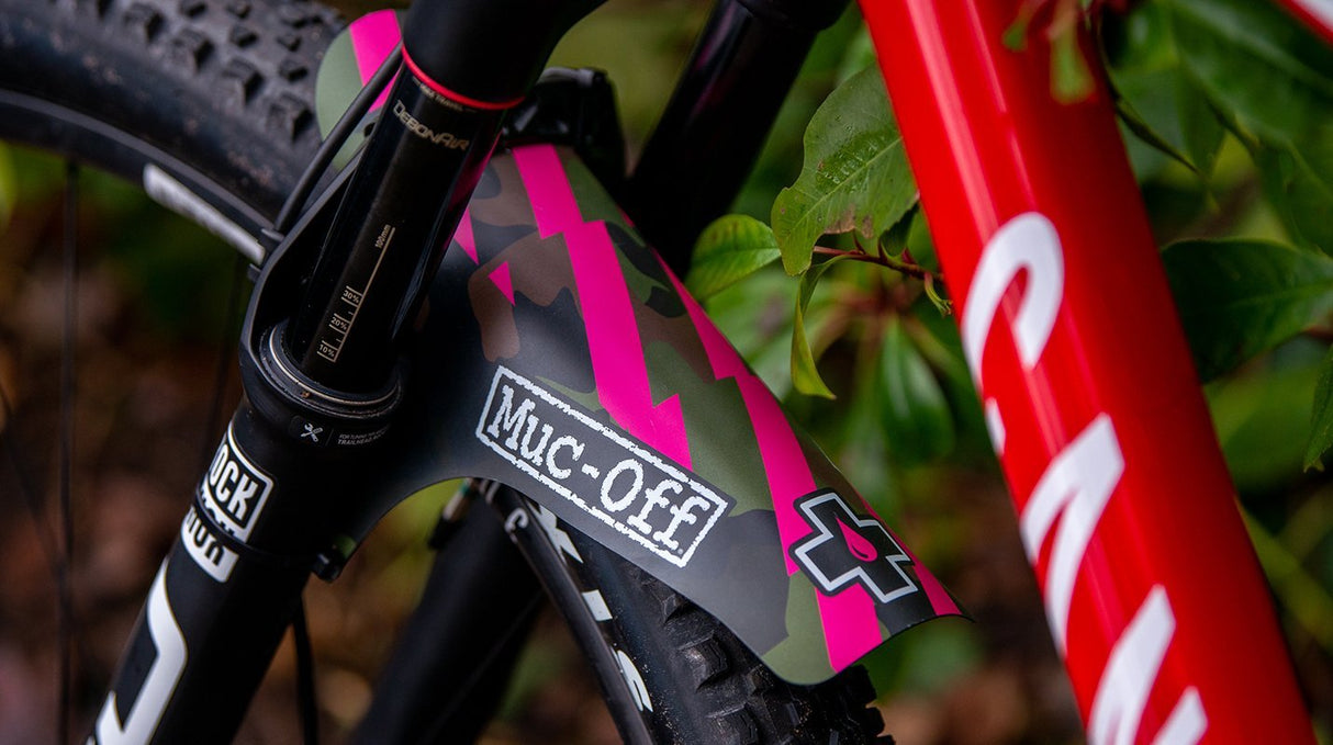 Muc-Off Camo mud guard uk wheelie bike shop