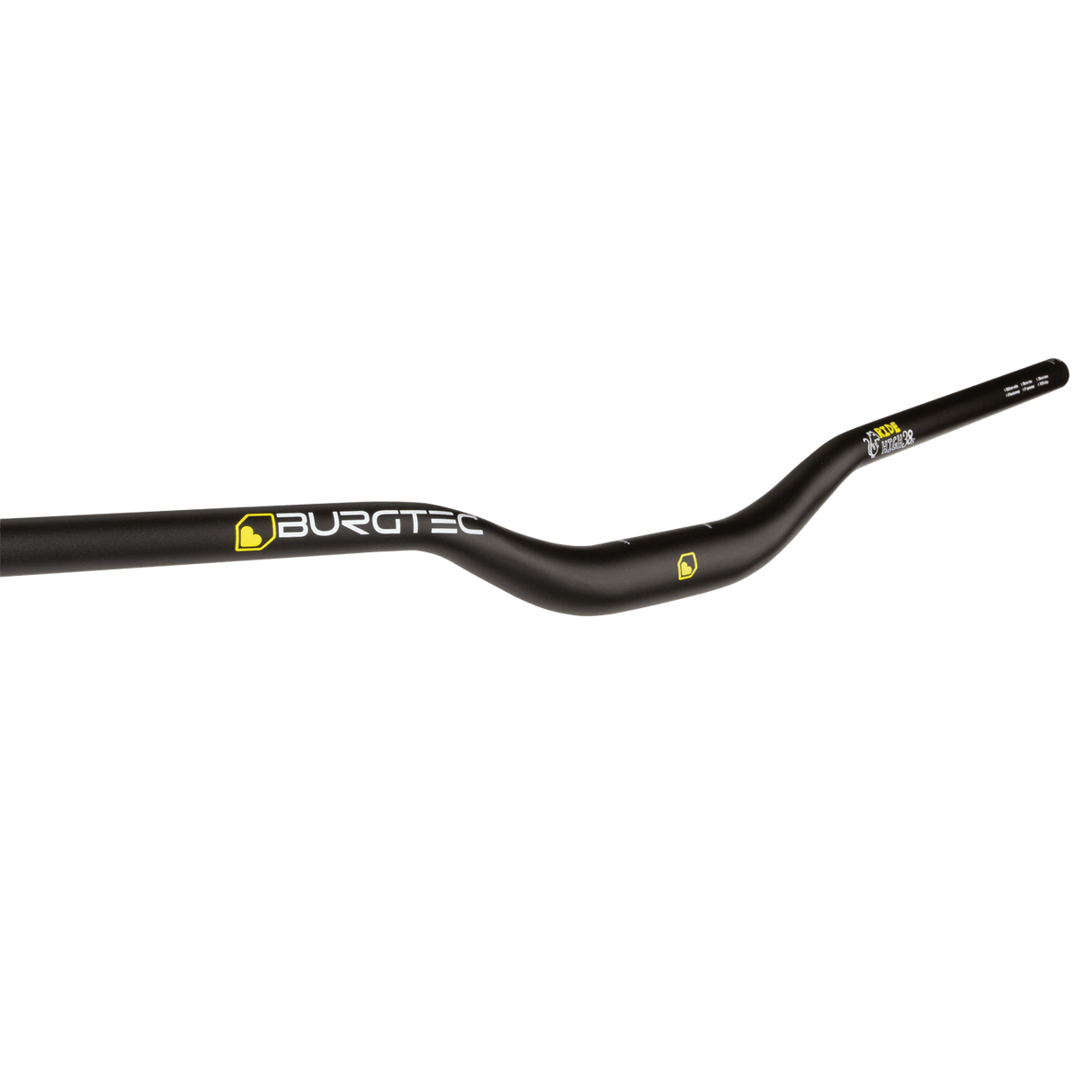 Burgtec 38mm Ride Wide Josh Bryceland Ratboy High Rise Handlebars