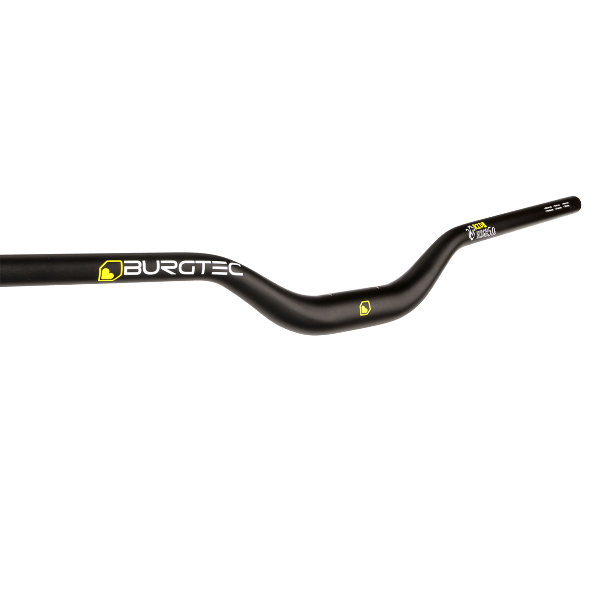 Burgtec 50mm Ride Wide Josh Bryceland Ratboy High Rise Handlebars Wheelie Bike Shop